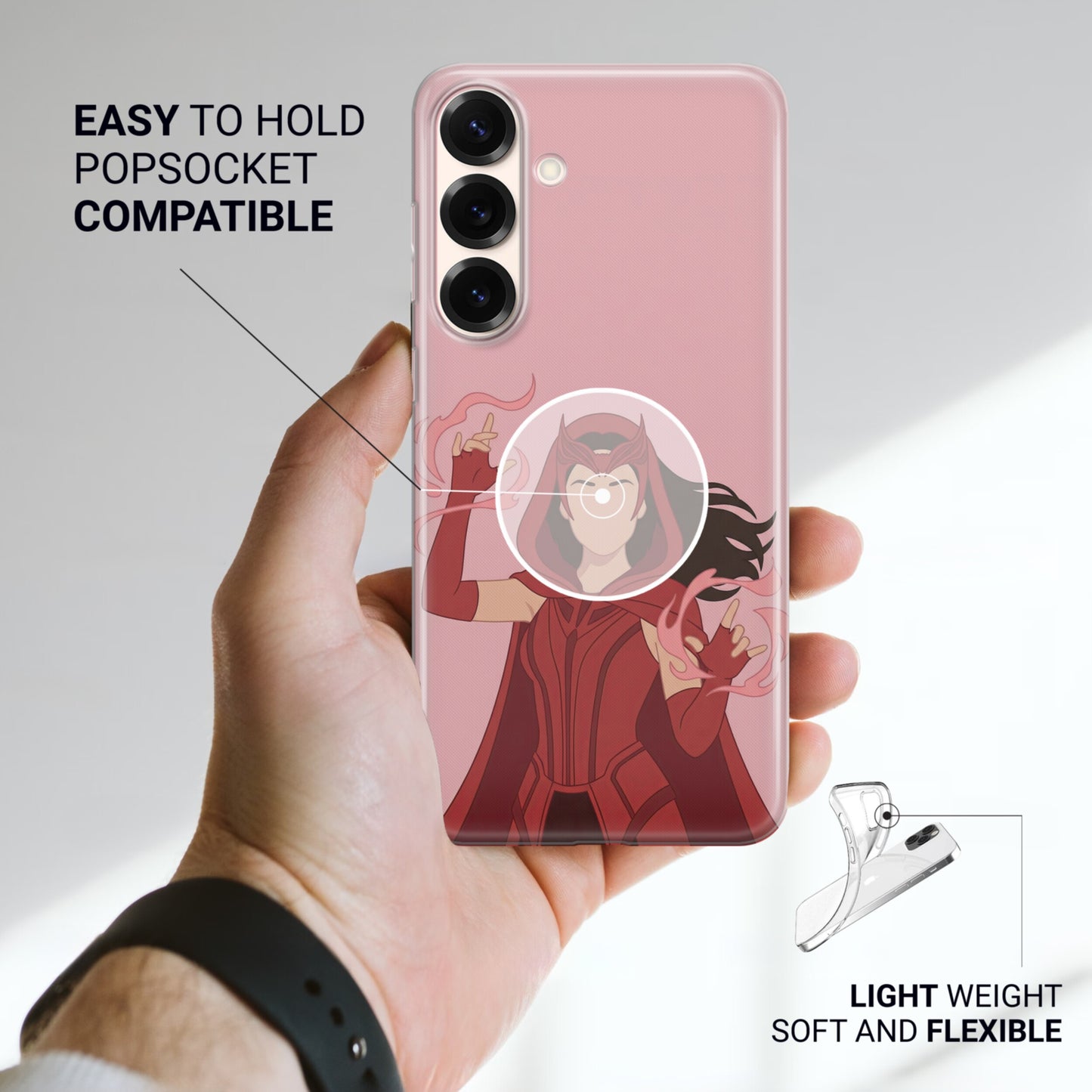 Crimson Sorceress Samsung Phone Case
