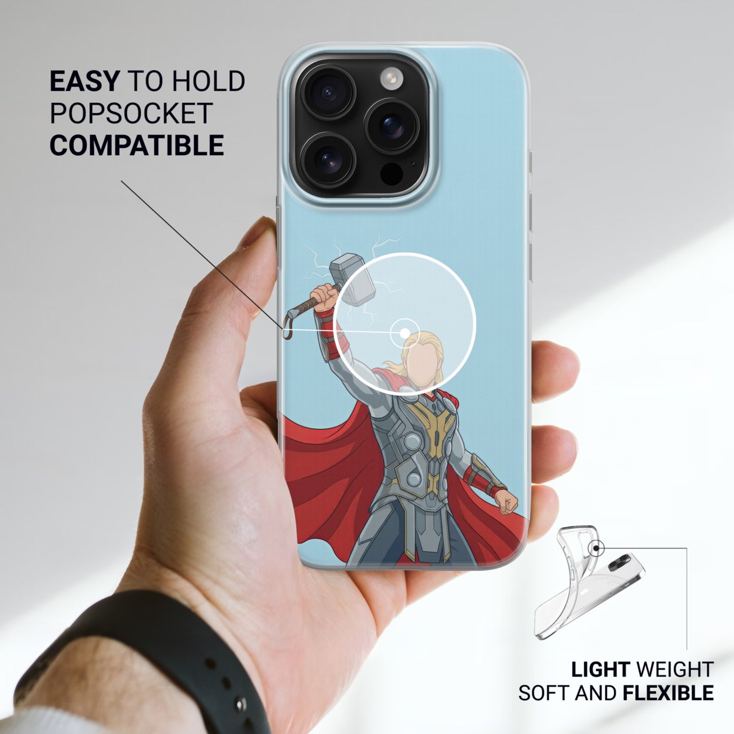 Thunder Hammer iPhone Phone Case