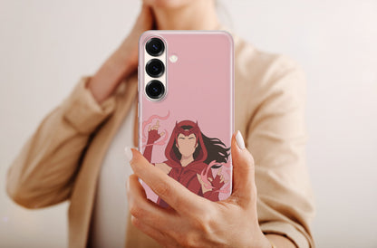 Crimson Sorceress Samsung Phone Case