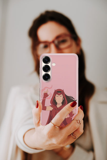 Crimson Sorceress Samsung Phone Case
